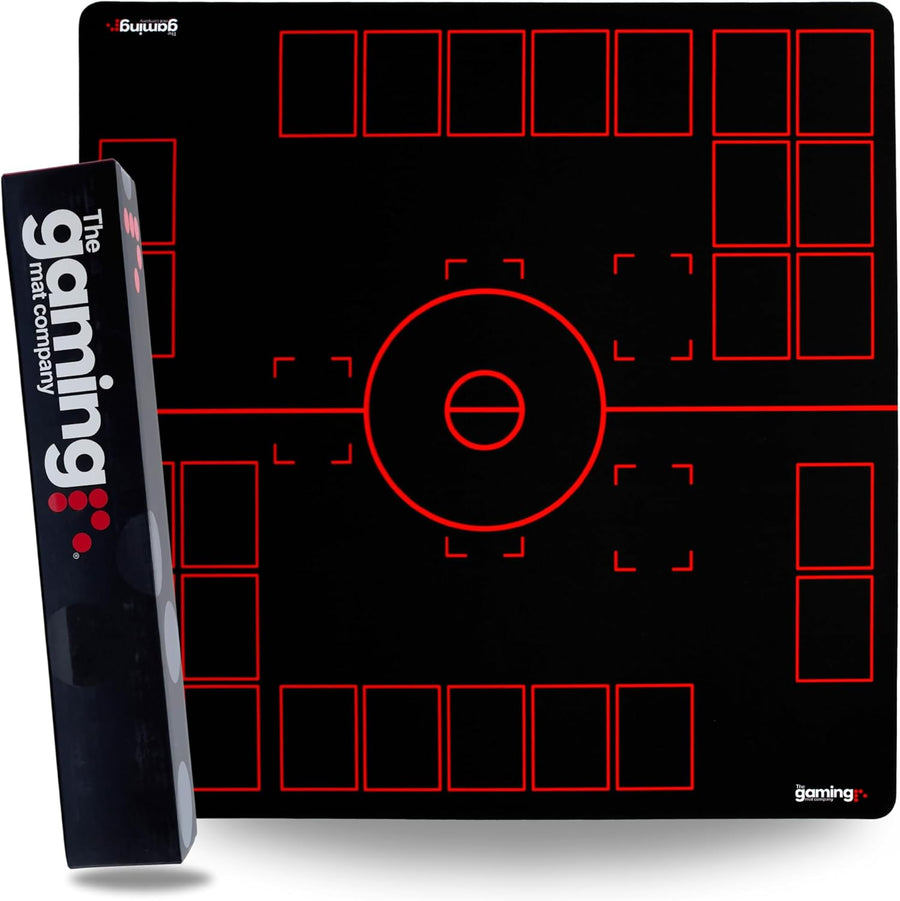 GMC Deluxe V2 Black & Red Pokemon Gaming Playmat