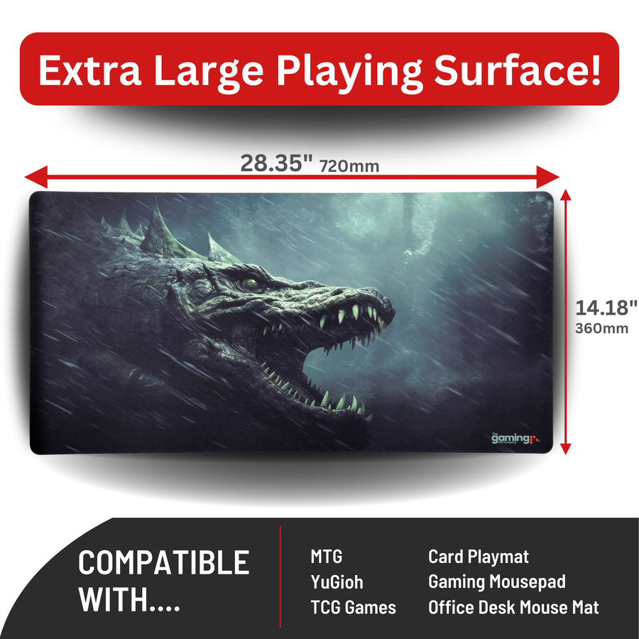 The Gaming Mat Company Single Player MTG Playmat & Gaming Mouse Pad - 28