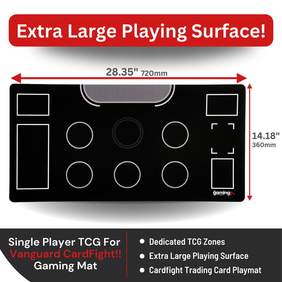 The Gaming Mat Company Vanguard Single Player TCG Gaming Mat